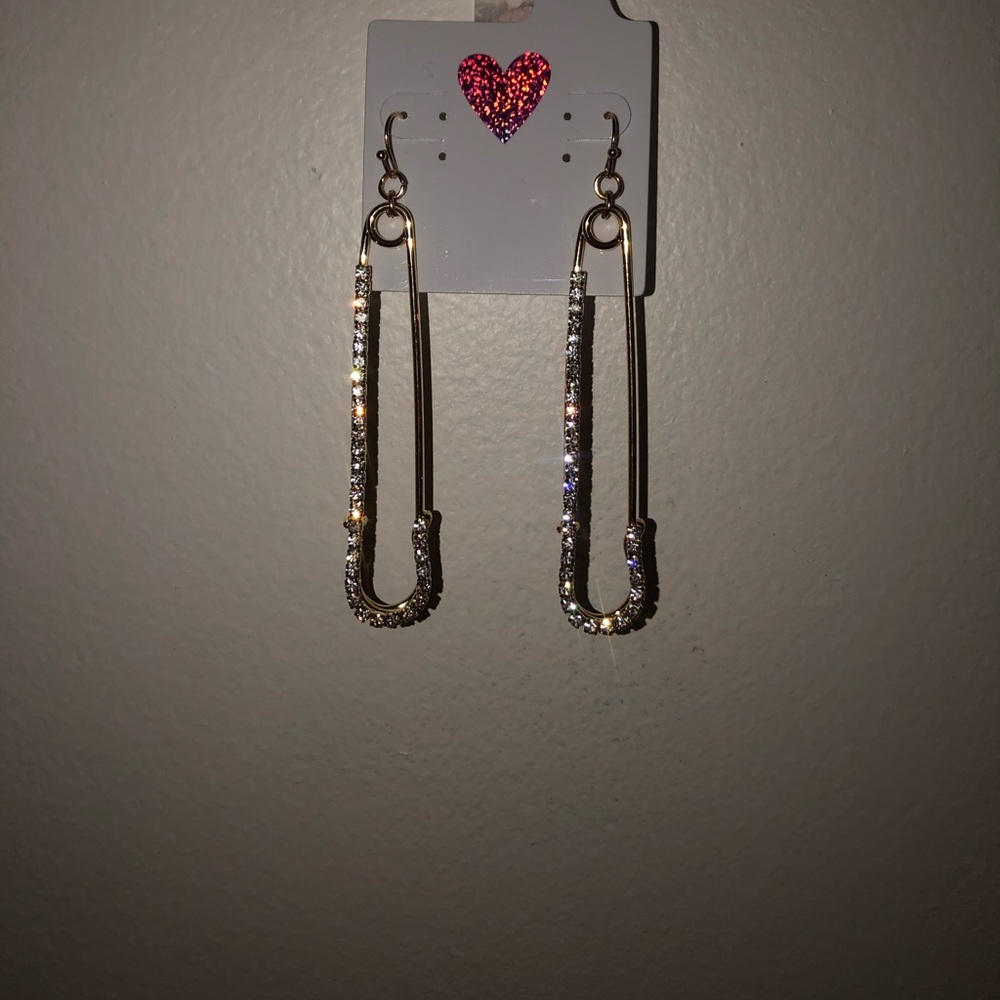 Safety Pin Earrings